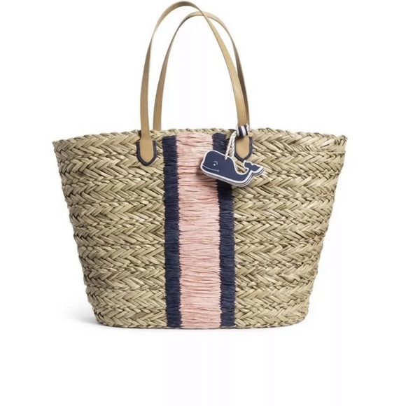 Vineyard Vines for Target Straw Beach Tote - Picture 2 of 3